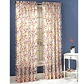 Popsicle Floral 84L x 59W Window Curtain Panel