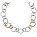 Platifina Sun and Moon Toggle Necklace