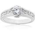 18k White Gold 1-2/5ct TDW Brilliant Diamond Ring