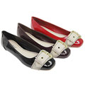 Bamboo by Journee Patent Leather Ballet Flats