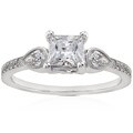 14k White Gold 1 1/2ct TDW Diamond Engagement Ring