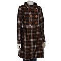 Nick & Mo Green Plaid Long Jacket