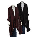 Soda Blu Ruffled Knit Shawl/ Wrap
