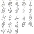 10k Gold 1/6ct Diamond Initial Pendant Necklace