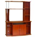 Contemporary Mahogany Entertainment Center