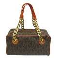 Michael Kors Jet Set Mod Orange Satchel