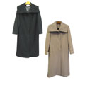 Lia k Women's Plus Size Cashmere Blend Long Coat