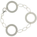 Maddy Emerson Sterling Silver Circles Bracelet