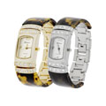 Geneva Platinum Women's Tortoise Bracelet Watch