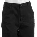 Chaps Flat Front Black Twill Pants