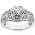 14k White Gold 1 2/5ct TDW Diamond Engagement Ring