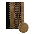 Contemporary Hand-knotted Aura Wool Rug (8' Round)