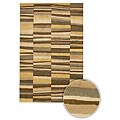 Hand-knotted Contemporary Aura Wool Rug (8' Round)