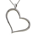 Platifina Floating Heart Necklace