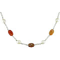Cultured Freshwater Pearl and Bead Necklace