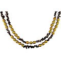 Yellow Cultured Freshwater Pearl Necklace