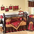 Oriental Garden Asian Brocade Baby Bedding Set (12-piece)