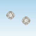 Sterling Silver 1/8ct TDW Diamond Stud Earrings
