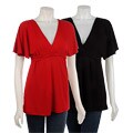 I. Ner Flutter Sleeve Shirt