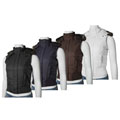 Ci Sono by Adi Junior's Quilted Vest with Faux Fur Hood