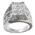 14k Gold 4 3/8ct TDW Diamond Composite Engagement Ring