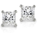 14k Gold 2ct TDW Certified Diamond Stud Earrings