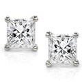 14k Gold 2 1/10ct TDW Certified Diamond Studs