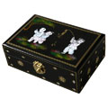 Mother of Pearl Inlay Precious Children Lacquer Jewelry Box