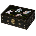 Mother of Pearl Inlay Precious Children Lacquer Jewelry Box