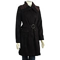 Marcelle Renee Belted Women's Wool Coat