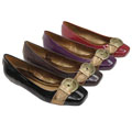 Liliana by Adi Square Toe Patent Flats