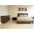 Canute Walnut Queen-size 4-piece Bedroom Set