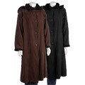 Claiborne Reverse to Faux Fur Coat