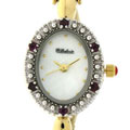 Dufonte Women's Ruby XOXO Bracelet Watch