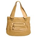 Camel Leather Handbag