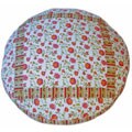 Jacobean Round Floral Quilted Pet Bed