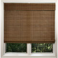 Ginger Bamboo Roman Shade (75 in. x 74 in.)