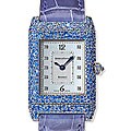 JLC Reverso Duetto Snow Set Women's Manual Watch