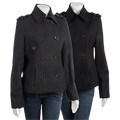 DKNY Women's Short Wool Peacoat