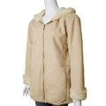 High Sierra Microsuede Faux Fur Lined Coat