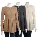 Sisters Long-sleeved Cashmere Swing Cardigan