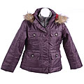 Hilary Duff Zip-front Girl's Nylon Parka