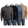 Visitor Men's Wool 1/4 Zip Sweater