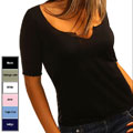 Juicy Couture Short Sleeve Ruffled Tee