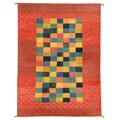 Hand-knotted Contemporary Wool Rug (5' x 8')