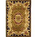 Hand-tufted Classic Gold Wool Rug (2' x 3')
