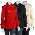 Ellen Tracy Wool Cashmere Pea Coat