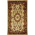 Hand-tufted Classic Ivory Wool Rug (2' x 3')