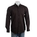 Andrew Fezza Men's Yarn Dye Stripe Woven Shirt