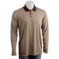 Andrew Fezza Men's Jacquard Knit Polo Shirt